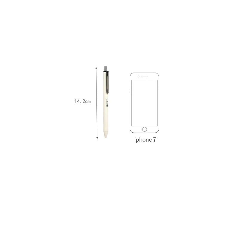 

1PCS Simple Creative 0.5MM Neutral Pen Black Ink Gel Pen Press Signing Pen Student Gift Office&School Supplies