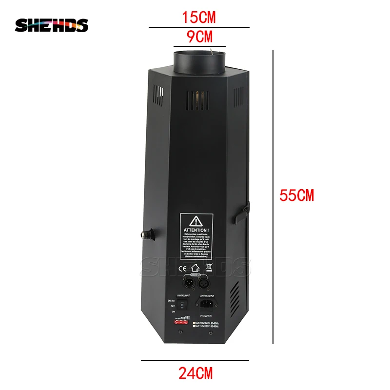Шестиугольная пламенная машина 200 Вт DMX512 сценический пламенный проектор хорошо