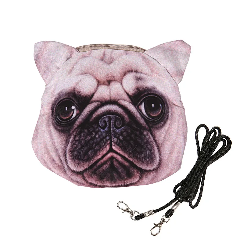 Новый милый чехол на молнии с кошачьим лицом женский кошелек/Детская сумочка для