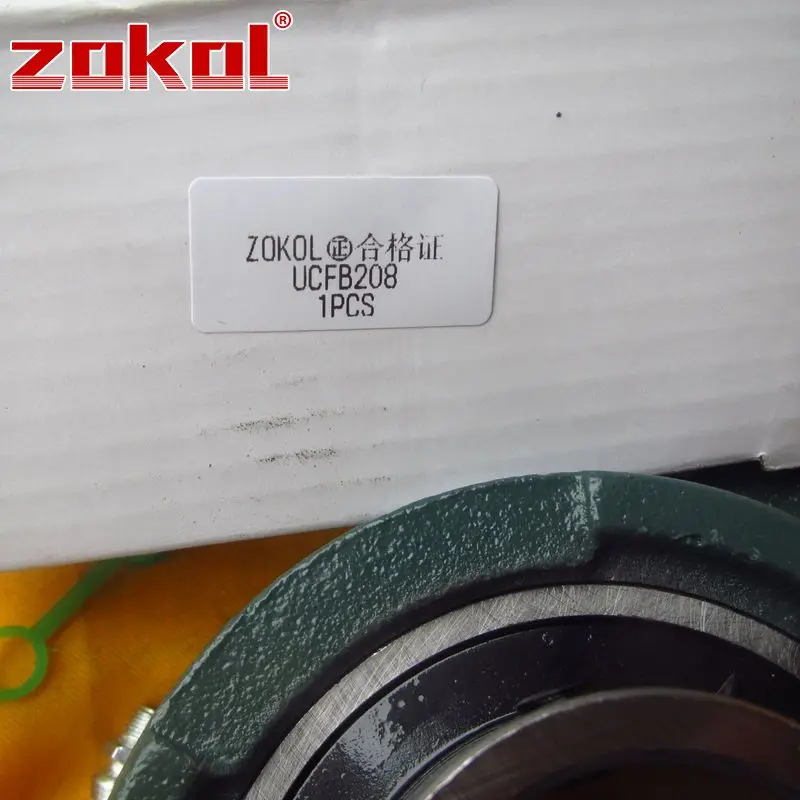Подшипник ZOKOL UCFB208 UCFB508 шариковый подшипник диаметр 40 мм | Обустройство дома
