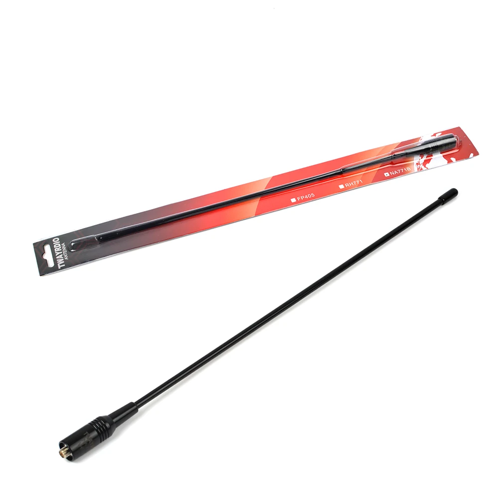HYS NA 771B FRP SMA женский многоцветный 5 видов цветов антенна Dual Band VHF/UHF 144/430 мГц два