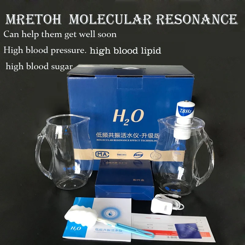 MRET OH 7.8 Hertz Low Frequency Molecular Resonance Water Change The Structure Of Water Molecules Help Treat Chronic Diseases shapiro moshe quantum control of molecular processes