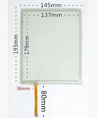 

193*145 mm new 8.6 inch resistive touch screen