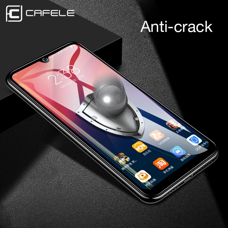 CAFELE защита для экрана Xiaomi Redmi note 8 Pro закаленное стекло 2.5D Edge HD прозрачное
