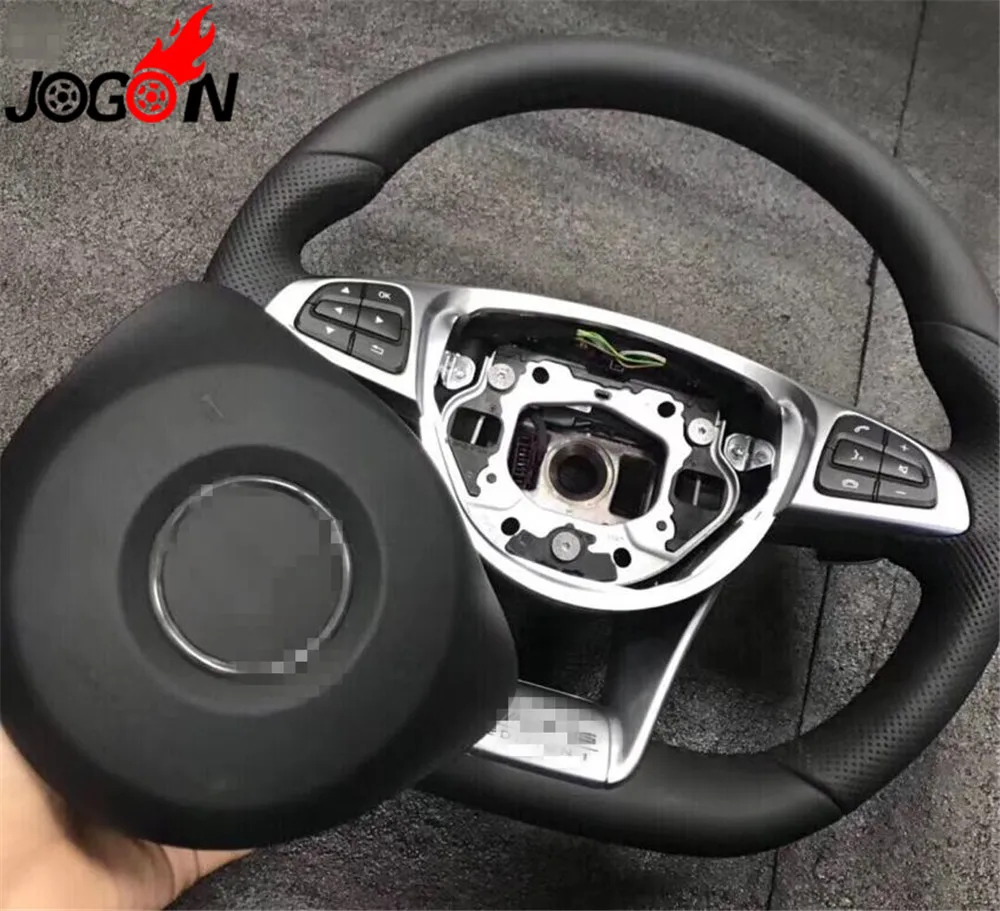 Замена рулевого колеса из углеродного волокна для Mercedes-Benz CLA C E GLC GLE CLASS W117 W205 W213 X253 W166 C117 C292