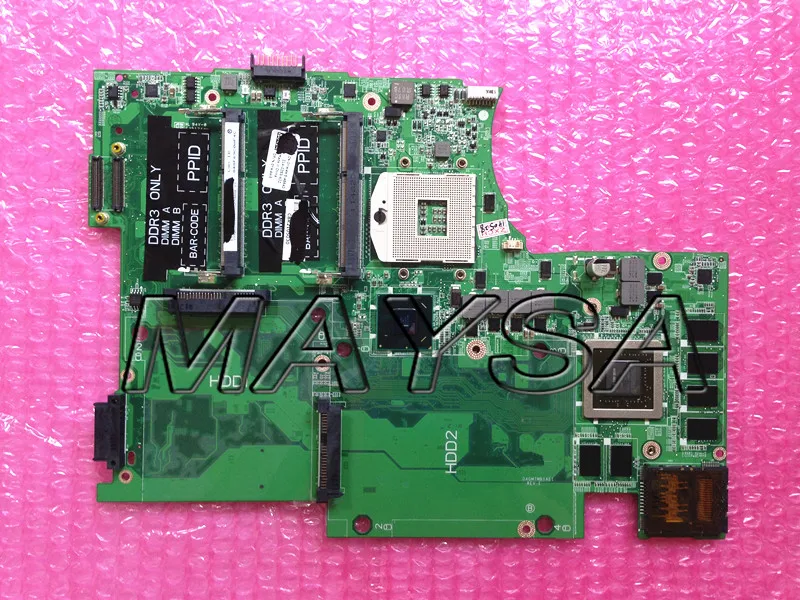 Системная плата подходит для DELL XPS 17 L702X материнская 0YW4W5 0JJVYM GeForce GT 555M N12E GE B A1 2RMA