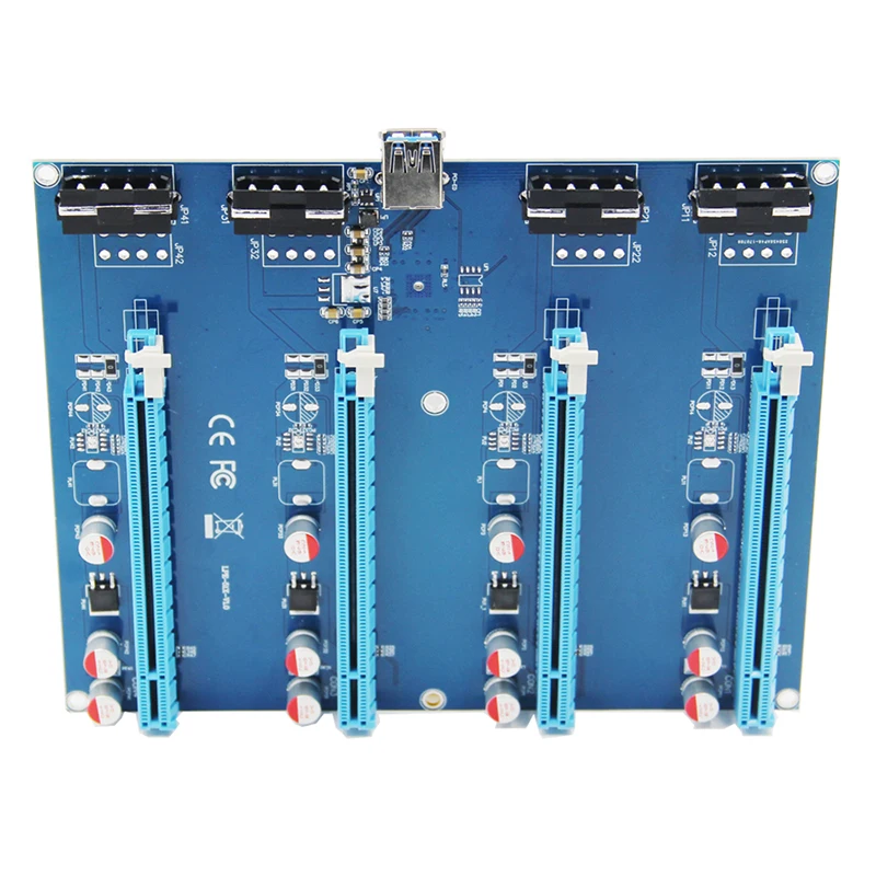PCIe 1 4 PCI express 16X Слоты Riser Card USB3.0 E 1X к внешнему e слот адаптер Порт мультипликатор