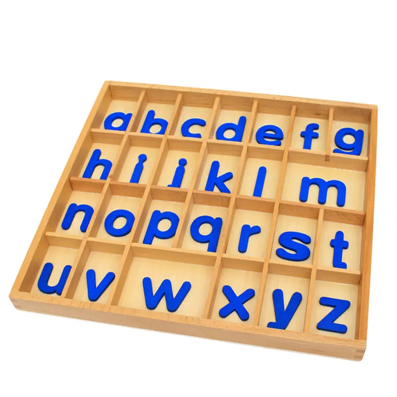 

Монтессори, языковой материал, подвижный алфавит, коробка, обучающие игрушки для детей, 3 года обучения, учебные пособия H2465H