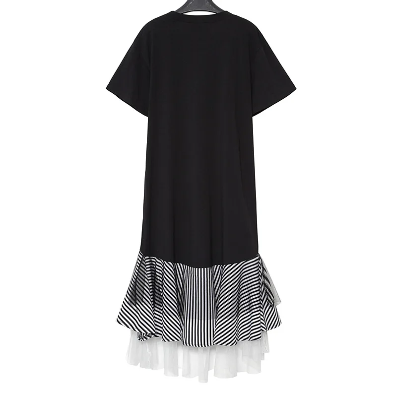 Новинка 2020! Новое поступление! Женское платье с коротким рукавом из сетчатой