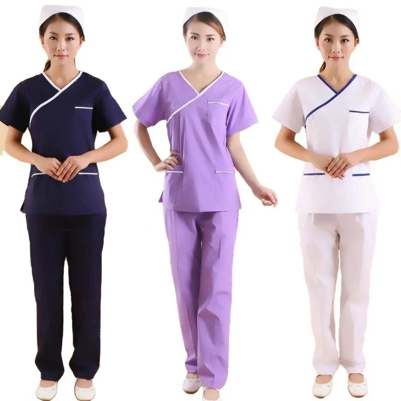 Женская модная медицинская форма блокирующая цвет (вы можете выбрать топ/пару