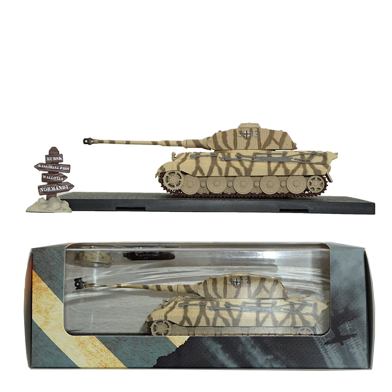 1/72 Тигр 2 валлония 1944 литой атлас военные модели танка Второй мировой