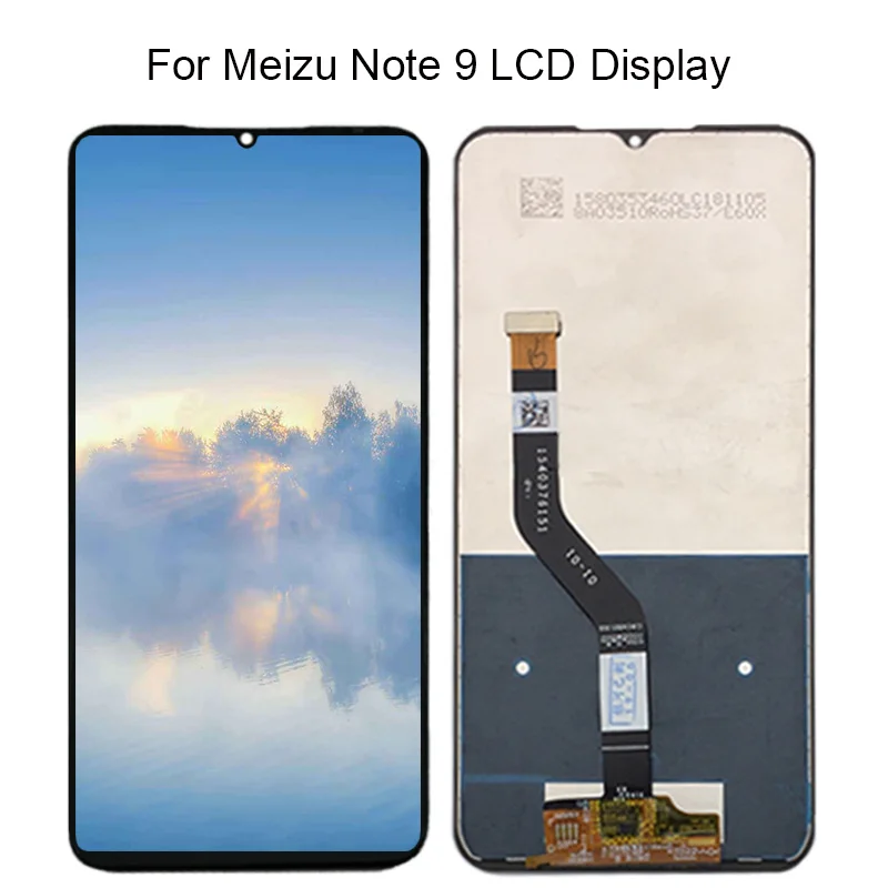 Для Meizu Note 9 ЖК дисплей сенсорный экран дигитайзер Запасные части для + Бесплатные