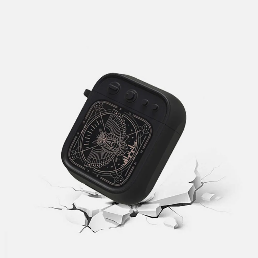 For Airpods Protective Case Wireless Bluetooth Headset Box Charging Bag Cartoon Owl Design Soft Silicone Shockproof Cover Airpod |