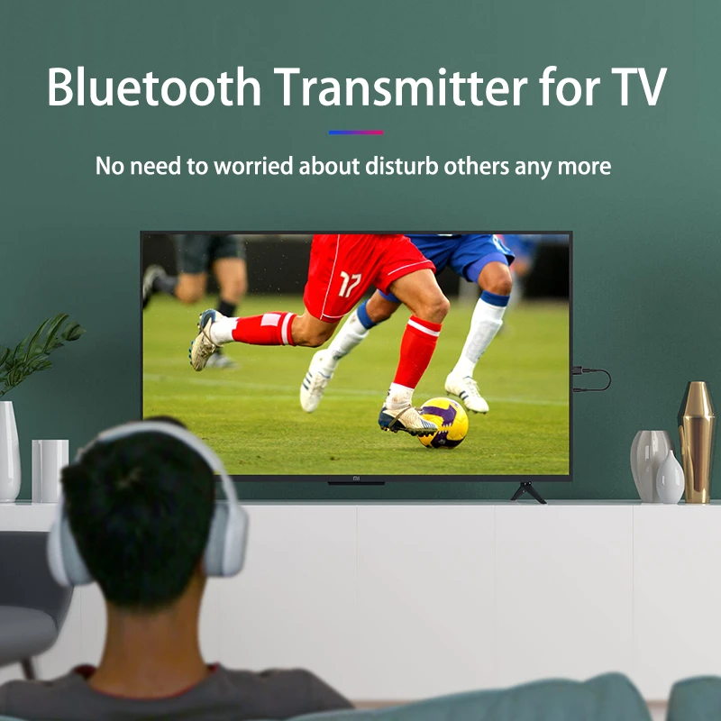 Bluetooth передатчик Hevaral для ТВ ПК беспроводной мини адаптер стереозвука музыки