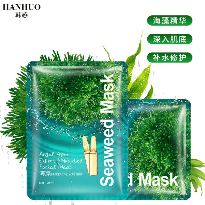 Маска для лица HANHUO с водорослями Angel Aqua Expert увлажняющая питательная маска лица| |