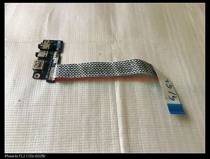 Для ноутбука lenovo Y500 Y510 USB аудио плата с кабелем QIAY6 LS 8694P 455M30JVL01|for cable|laptop usbboard board |