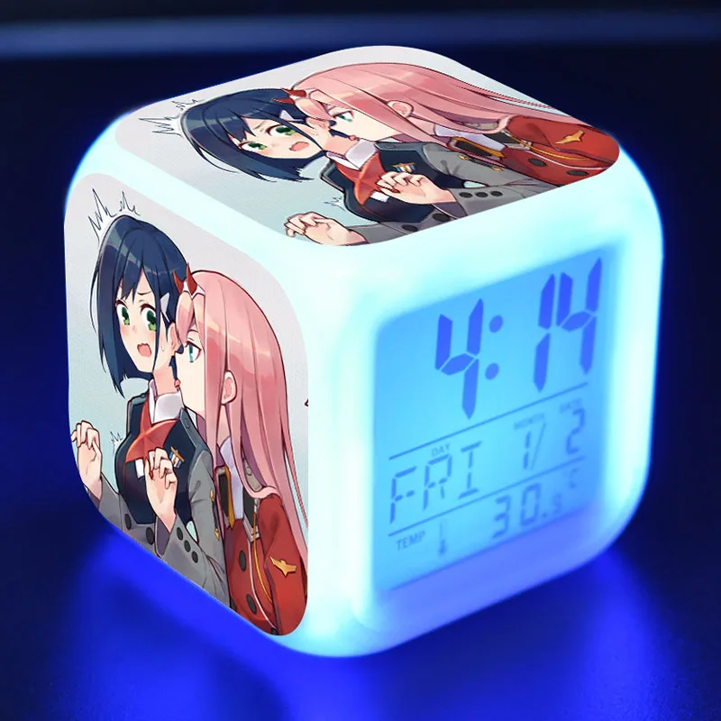 Мультяшная фигурка Dear in the FRANXX светодиодный цветной сенсорный светильник