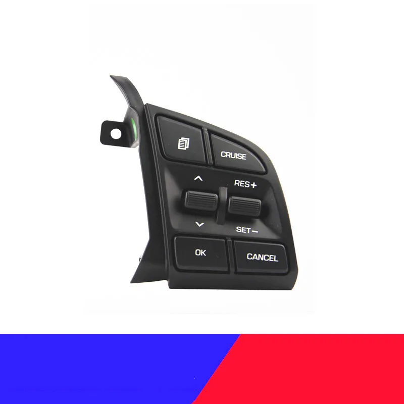96710-D3500 Руль дистанционного управления переключатель Bluetooth Кнопка музыкальный переключатель круиз контроль для hyundai Tucson+ TL - Цвет: Синий