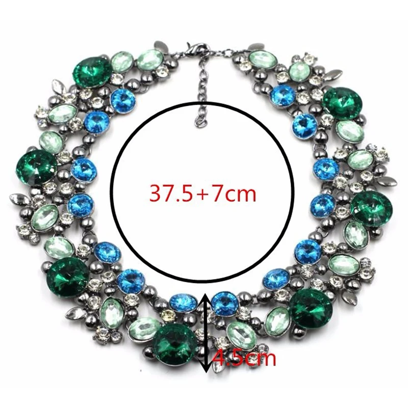 

JURAN 2019 NEW Fashion Necklace Collar Bib Necklaces & Pendants Statement Necklace Choker Necklaces Jewelry For Women A2104