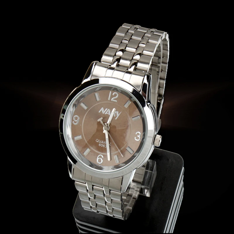 Nary Повседневные часы Для женщин Роскошные Бизнес наручные золото уникальный