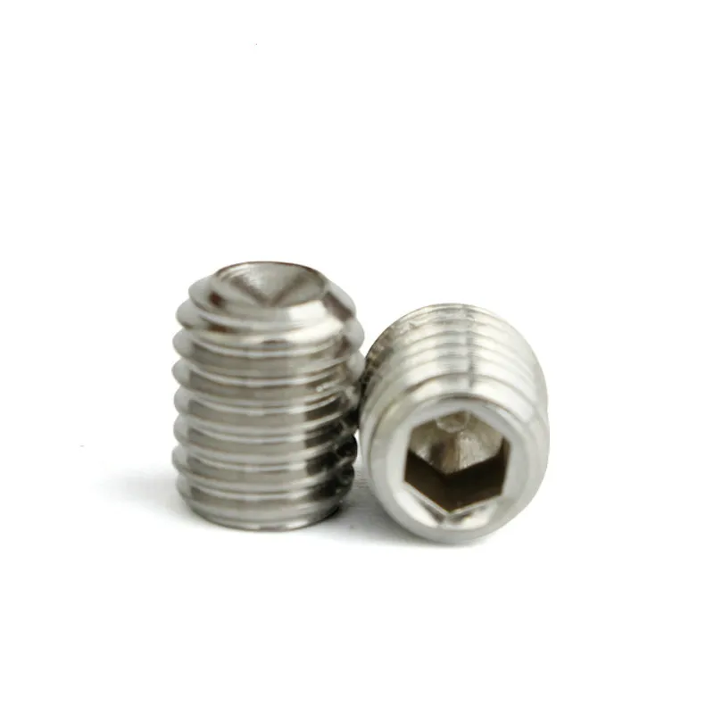Набор винтов из нержавеющей стали 20PCS M3*2/4/5... 20 DIN916 304|screw cross|screw m5screw shackle |