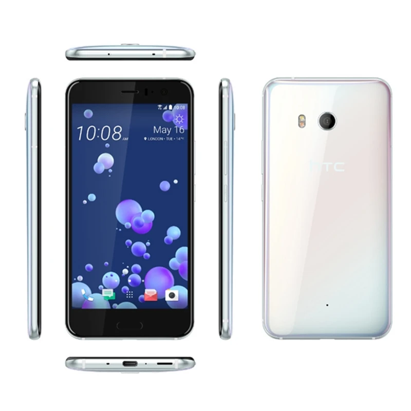 Разблокированный htc U11 Восьмиядерный 5,5 дюймов LTE 4 ГБ ОЗУ 64 Гб ПЗУ 1080P 16,0 Мп камера Snapdragon 835 IP67 мобильный телефон с двумя sim-картами