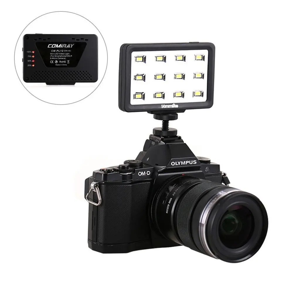 CM PL12B II High CRI> 95 супер яркий портативный многофункциональный мини светодиодный