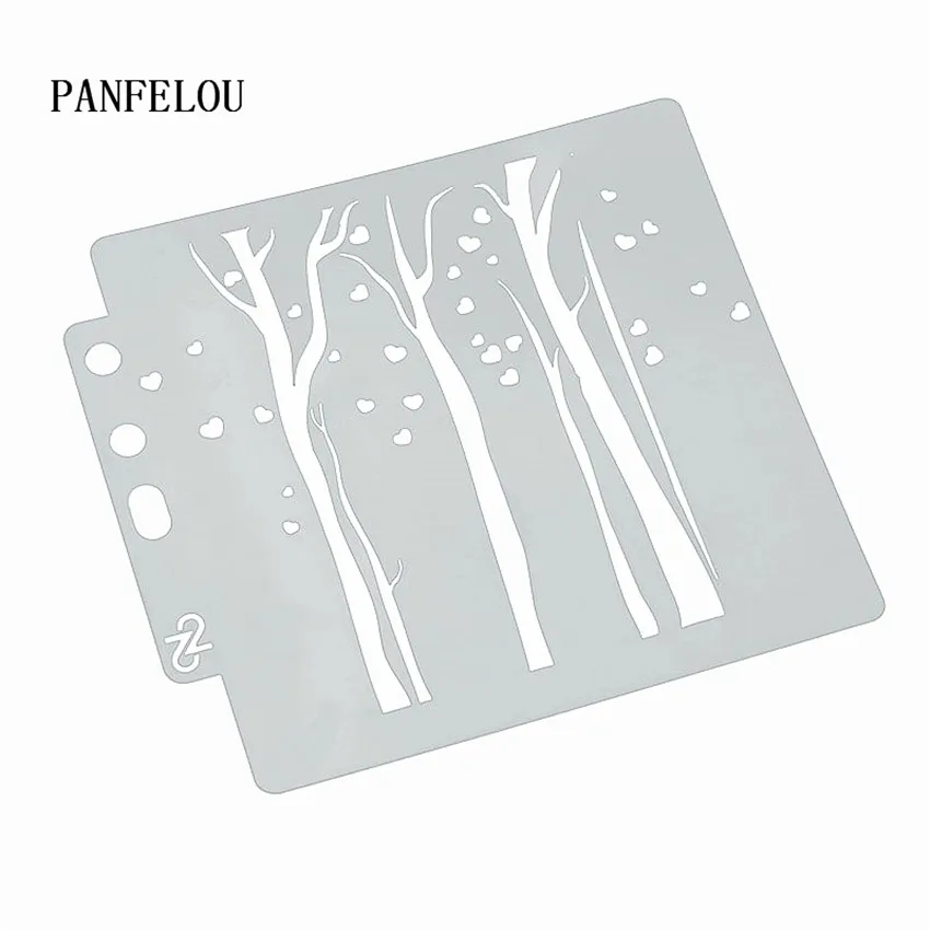 Деревянные трафареты для скрапбукинга Пластиковая форма щит Сделай Сам торт