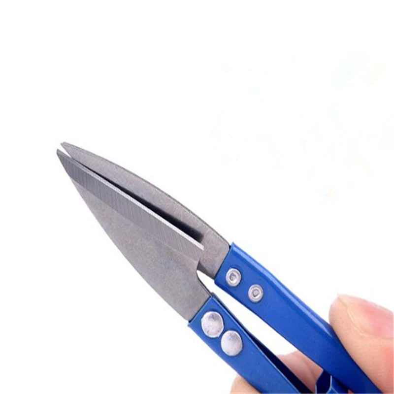 1 Pcs U-Shaped Fishing Scissors Mini Fish Embroidery Application Line Cutter Tools of Different Colors | Спорт и развлечения