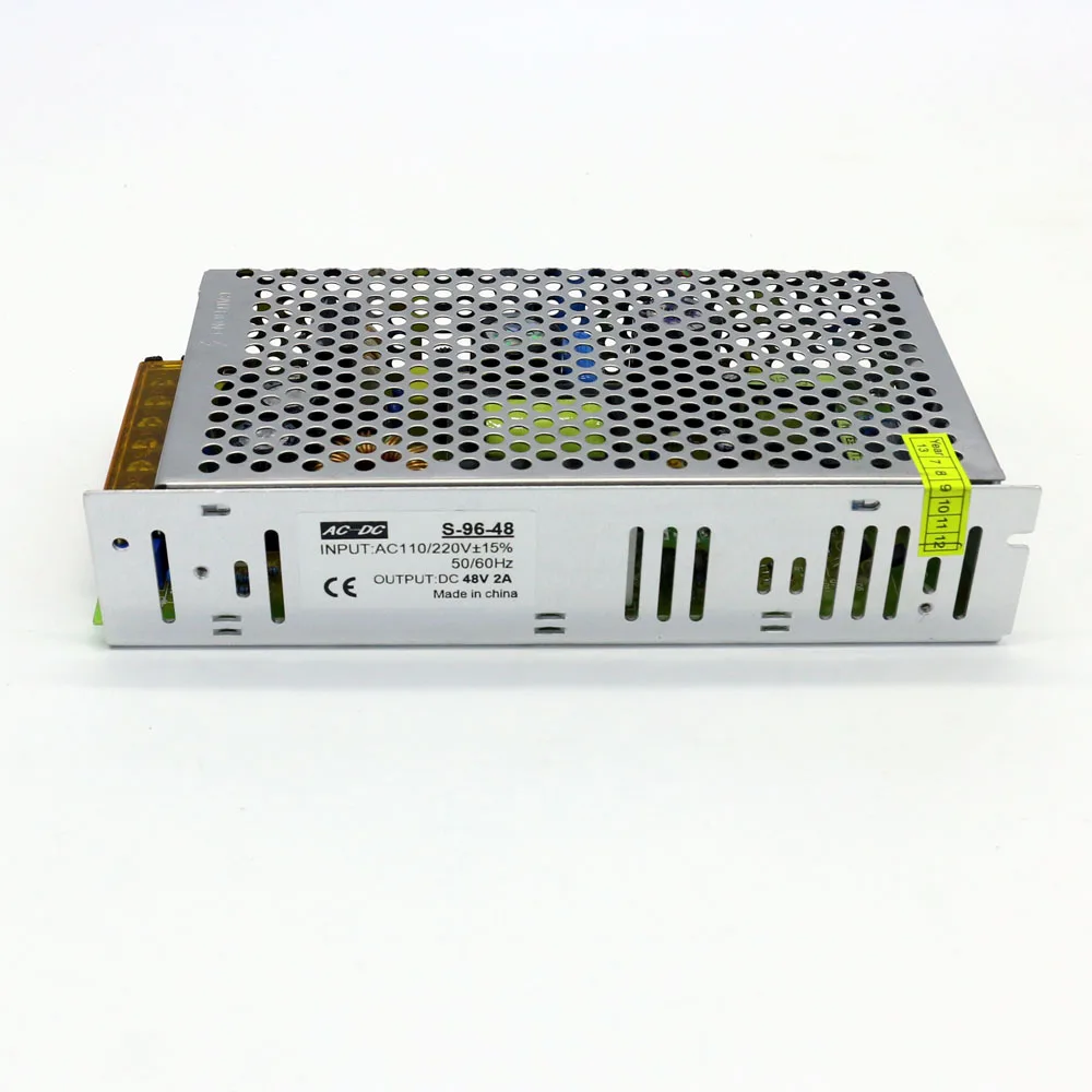 Высокое качество Dc драйвер питания 48v 2a 96w для светодиодов или двигателя|48v supply|48v