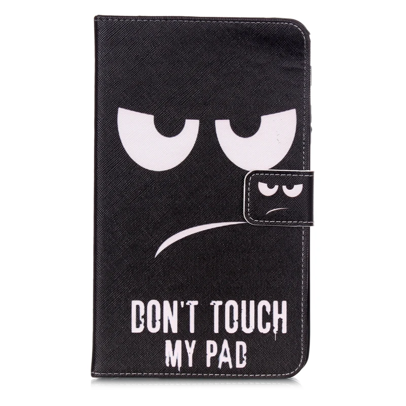 Цветной Чехол книжка из искусственной кожи с подставкой для Samsung Galaxy Tab 4 7 0 дюймов