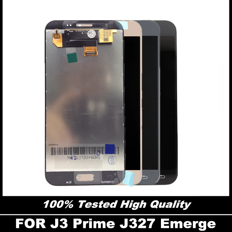 Сменный ЖК дисплей для Samsung Galaxy J3 Emerge J327 2nd Gen j3 prime LCDs сенсорный дигитайзер экран с
