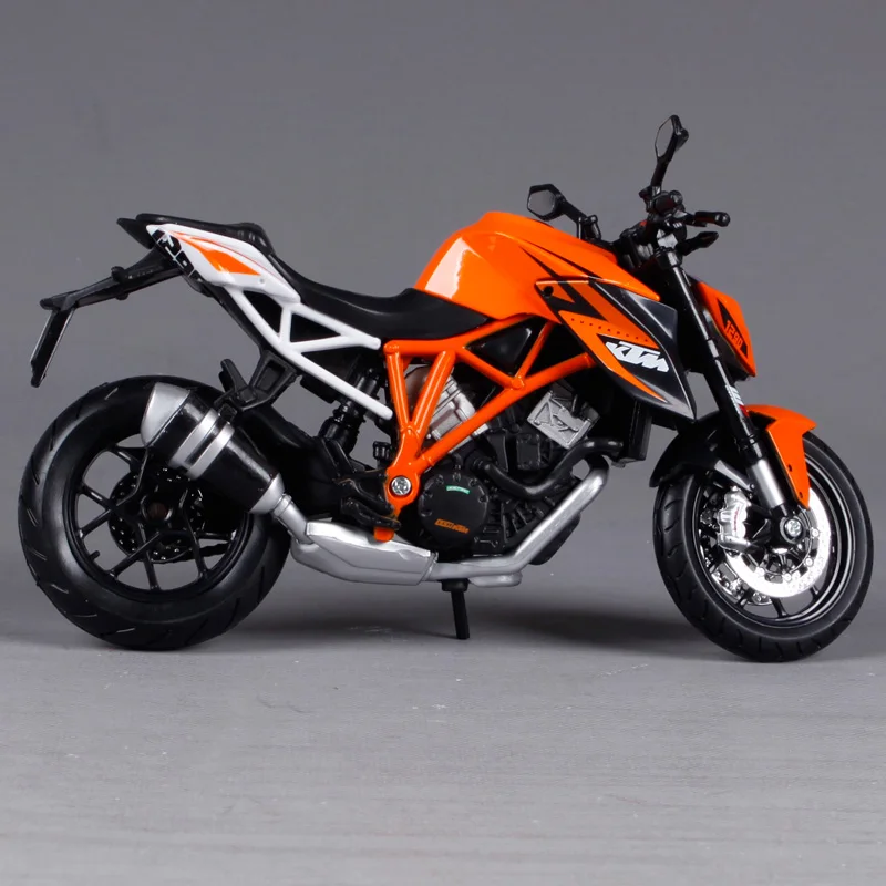 Maisto 1:12 KTM 1290 super duck R оранжевая модель мотоцикла литой мотоцикл для сбора 1/12 young 13065|