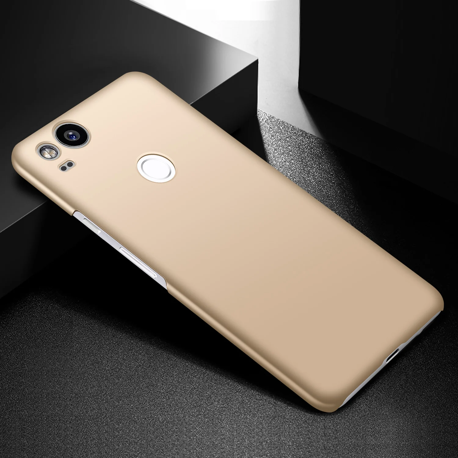 Для Google Pixel 2 2XL Футляр PC тонкий Coque матовая кожа Защитная крышка Чехлы для Google Pixel 2 XL полное покрытие shell
