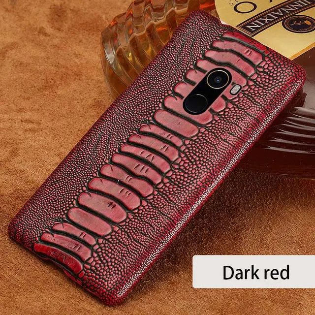 Wine red Чехол для телефона из натуральной коровьей кожи для Xio mi 9 9T pro 9se 8 8lite A2 A3 Note 10 чехол для Red mi Note 8 PRO 8T 7 6 7A Note 7 5 4X - Цвет: Wine red