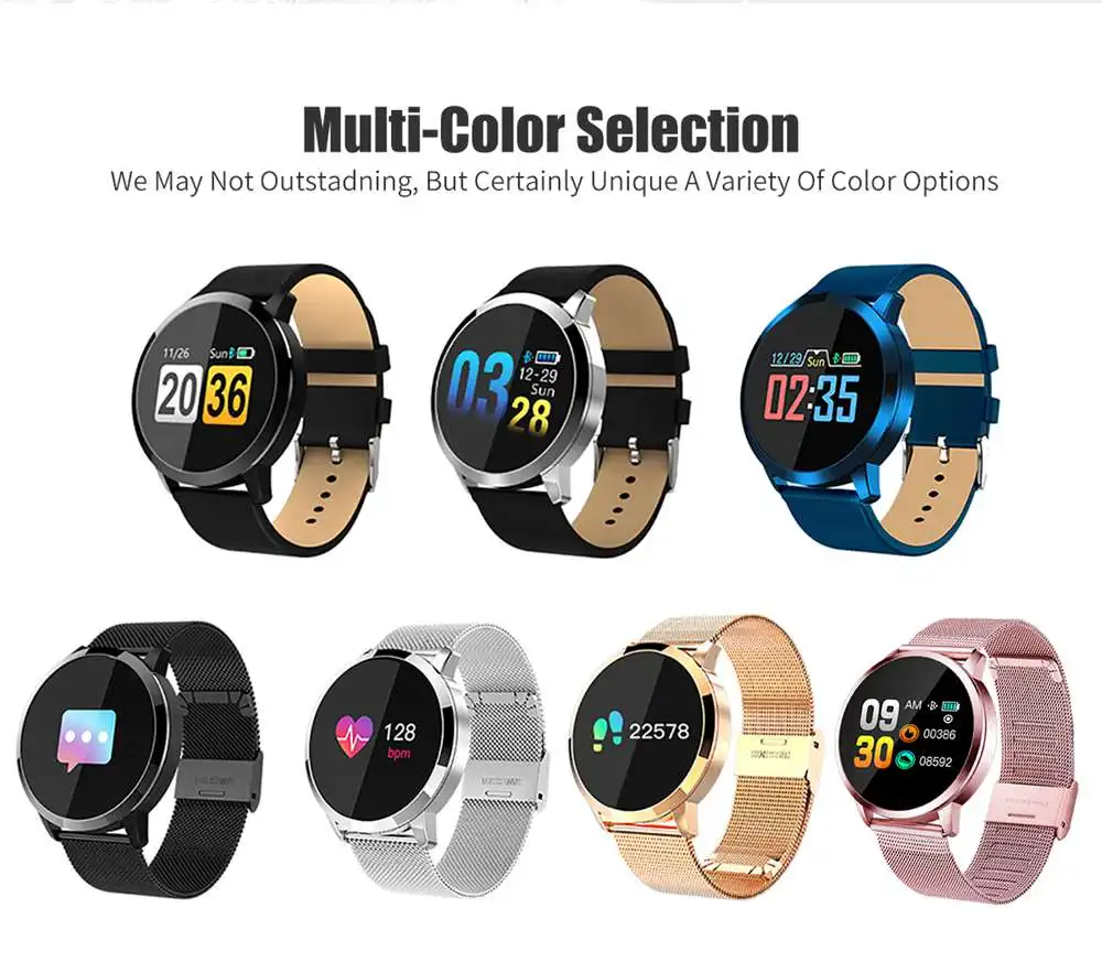 Смарт часы Q8 с цветным OLED экраном 1 0 дюйма для Android и iOS|smart watch|watch for androidheart rate smart watch