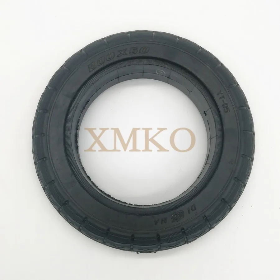 Новое обновление 200x50 твердые шины 8 дюймов для электрического скутера велосипед