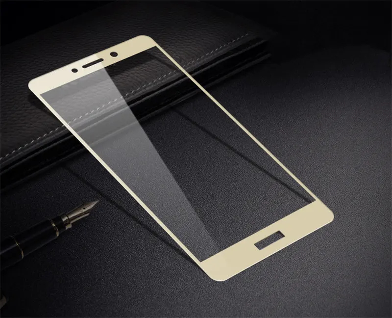 2 пакета для huawei Honor 6X закаленное стекло крышка для телефона, которая полностью закрывает переднюю часть экрана протектор ТОНКАЯ БРОНЯ пленка для huawei mate 9 Lite черный