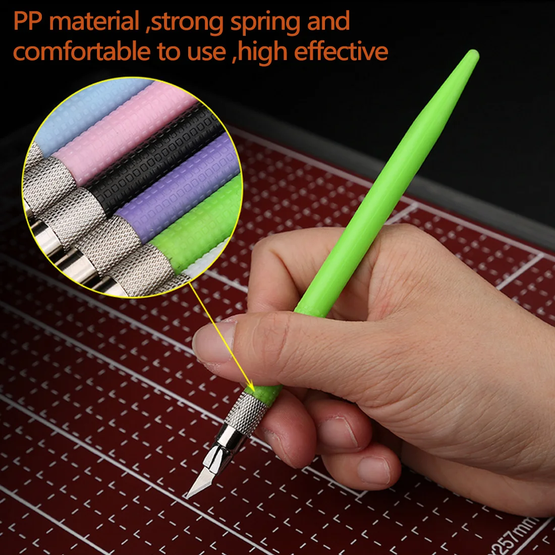 12 лезвия ремесло режущий нож для рукоделия резьбы трафарет хобби точилка модель