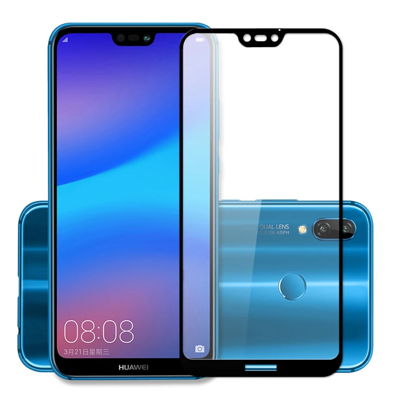 Для Huawei P20 Lite Закаленное стекло Защитная пленка для экрана на Lie Nova 3E 2.5D полное