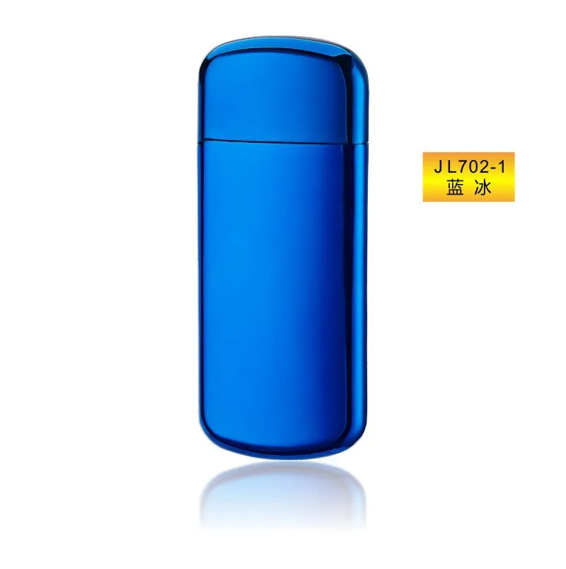 Двусторонняя зажигалка с открытым зажиганием ультратонкая ветрозащитная USB