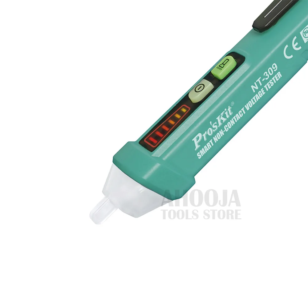 Pro'sKit портативный Бесконтактный интеллект напряжение тесты карандаш Multi-Functional Индукционная электронная ручка со светодиодный освещающие инструменты