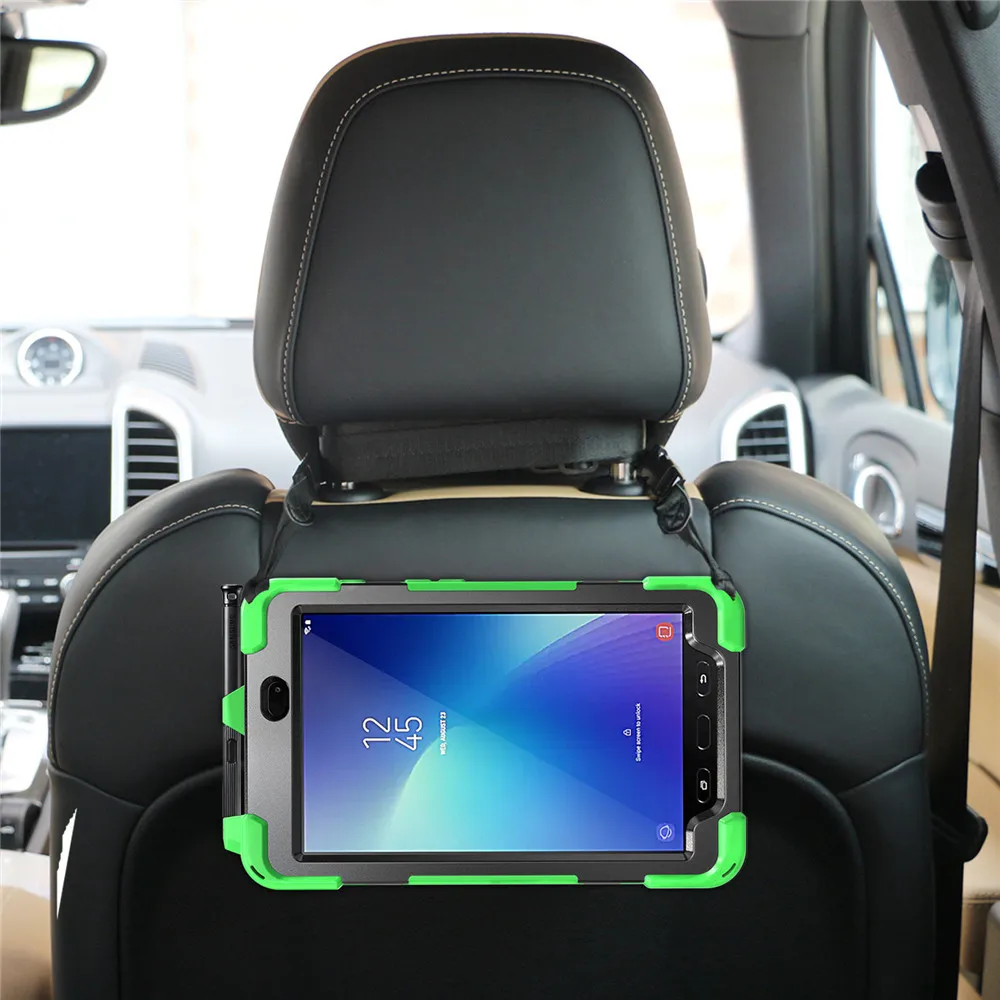 Сверхмощный чехол для Samsung Galaxy Tab Active 2 SM T395 T390 8 '' ПК и силиконовый с подставкой
