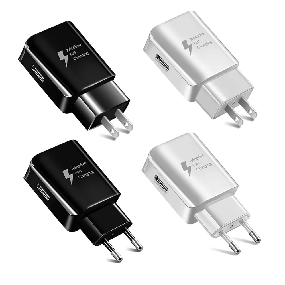 

Adaptive Fast Charging USB Charger for Samsung S6 S7 Edge S8 S9 S10 Plus Note 4 8 9 Quick Charge USB Power Adapter Wall Charger