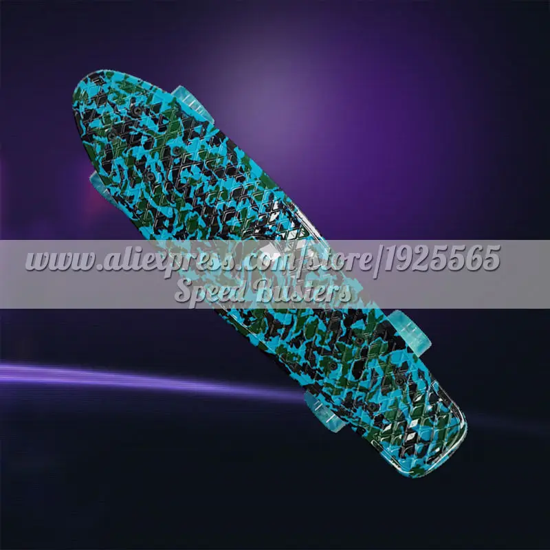 

New 2019 Custom Peny skateboard longboard Graphic series 22" Retro Mini Skate Fish Long Board cruiser complete tablas de skate