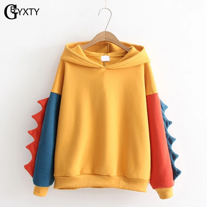 Толстовка с капюшоном GBYXTY sudadera mujer Женская толстовка из толстого флиса для осени