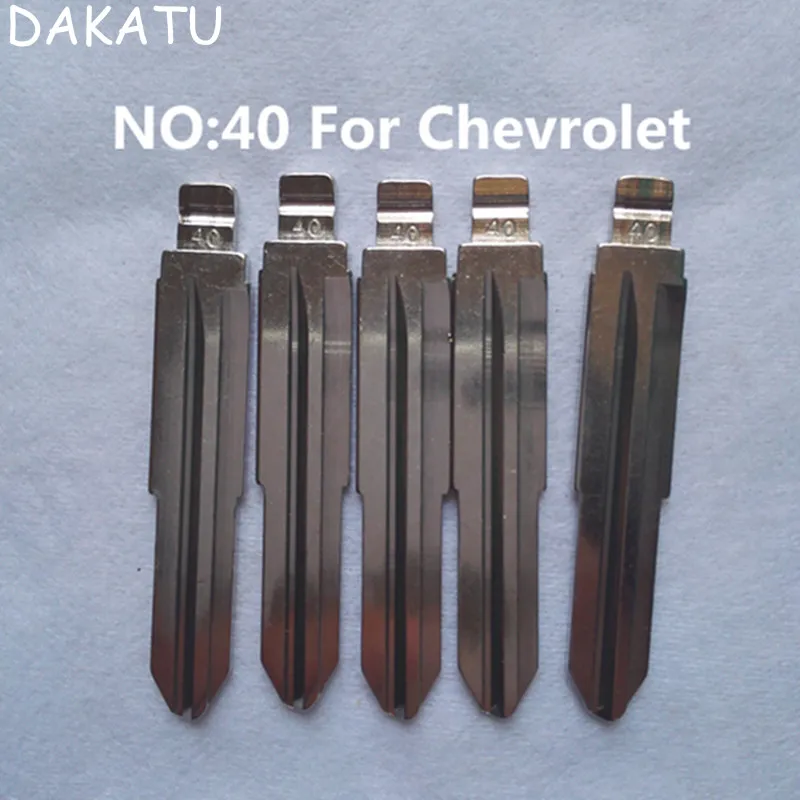 DAKATU для Chevrolet Epic полотно дистанционного ключа NO.40 замена лезвия ключа|replacement