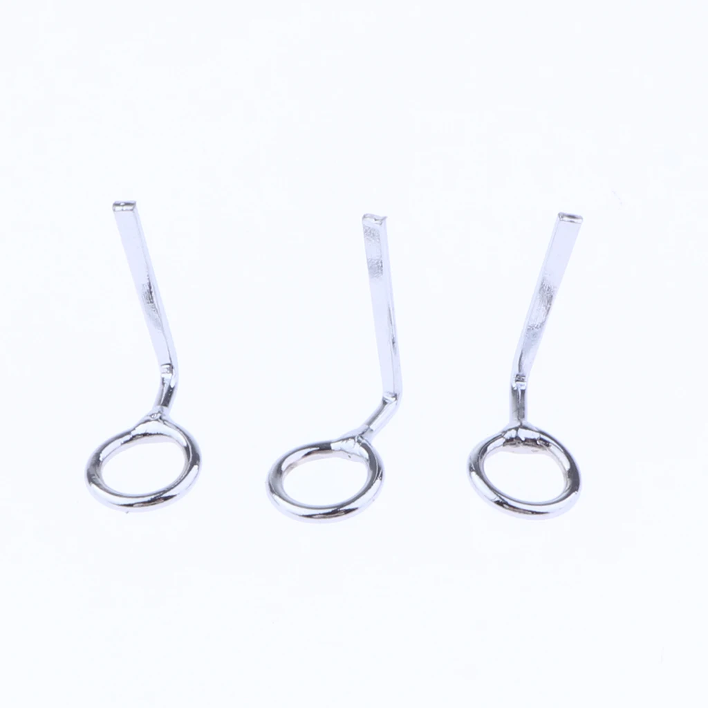 10 шт. Нержавеющая сталь рыболовные стержни приманка для рыбалки удилища Топы DIY