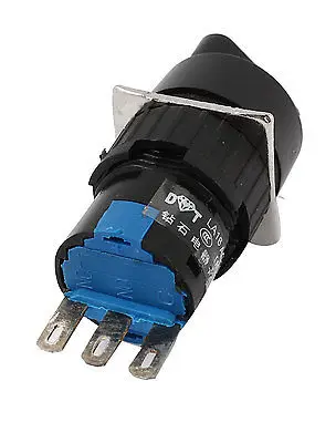 AC250V 3A DC30V 5A Голубой лазерной головки 3 Pin код мгновенный поворотный переключатель
