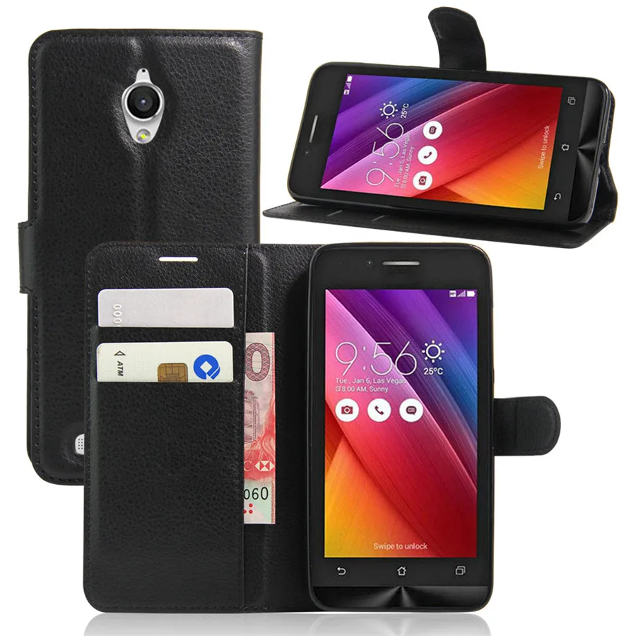 Роскошная печать личи из искусственной кожи чехол для ASUS ZenFone GO ZC500TG Чехол Флип